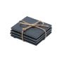 Σουβέρ Τετράγωνα Σχιστόλιθου 10x10cm Σετ 4τμχ. Estia Home Art 07-24093
