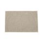 Ταπέτο Μπάνιου 80x50cm Πολυεστέρα Taupe Estia Home Beads 02-20712