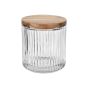Δοχείο για Βαμβάκι Γυάλινο Διαφανές Estia Home Art Allure 02-25892