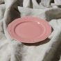 Πιάτο Ρηχό Πορσελάνινο Ανάγλυφο 20cm Estia Home Art Athénée Rose 07-13554