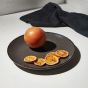 Πιάτο Ρηχό Πορσελάνινο 27cm Estia Home Art Terra Grey 07-16203
