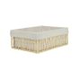 Καλάθι Αποθήκευσης & Οργάνωσης Μπεζ 32x24x12cm Estia Home Art Nest 02-28015