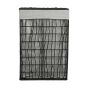 Καλάθι Απλύτων 2 Θέσεων Μαύρο 37x22x55cm Estia Home Art Nest 02-28077