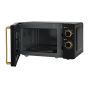 Φούρνος Μικροκυμάτων Μαύρος 700w 20lt  Estia Home Art Oak 06-25915