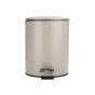 Χαρτοδοχείο Μπάνιου 5lt Soft Close Λευκό Estia Home Art Classic Taupe Mat  02-5580