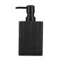 Ανλία Σαπουνιού Μαύρη Κεραμική 450ml 7,5x13cm Estia Home Art Tiles 02-27698