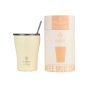 Θερμός Coffee Mug 350ml Estia Home Art Save the Aegean Lily White 01-23027