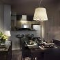 Λαμπατέρ Επιτραπέζιο  Ø 250 x H 465 mm 1xE27 Χρυσαφί Ideal Lux Queen TL1 Medium 077741 
