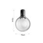 Φωτιστικό LED 4W 3000K για Chandler Track σε μαύρη απόχρωση D:10cmx15cm 13C-00071