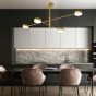 ΦΩΤΙΣΤΙΚΟ ΚΡΕΜΑΣΤΟ 4ΦΩΤΟ LED 48W 100X65X10 ΧΡΥΣΟ 3CCT ARTE ILLUMINA Eurolamp 144-10002