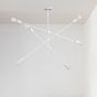 ARTE ILLUMINA ΦΩΤΙΣΤΙΚΟ ΚΡΕΜΑΣΤΟ 6XΕ27 100X65 ΛΕΥΚΟ Eurolamp 144-23003