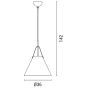 ΦΩΤΙΣΤΙΚΟ ΚΑΜΠΑΝΑ Ε27 Φ360X260 ΛΕΥΚΗ/ΛΕΥΚΗ ARTE ILLUMINA Eurolamp 144-27007