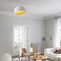 ΠΛΑΦΟΝΙΕΡΑ LED 20W ΛΕΥΚΟ Φ35*H25CM 3 CCT MOONLIGHT ARTE ILLUMINA Eurolamp 144-51015