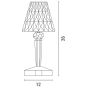 ARTE ILLUMINA ΠΟΡΤΑΤΙΦ ΑΦΗΣ ΕΠΑΝΑΦΟΡΤΙΖΟΜΕΝΟ LED 2W CCT (3000/4000/6000Κ) ΔΙΑΦΑΝΟ, ΜΕ DIMMER TABLO Eurolamp 144-70003
