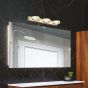 ARTE ILLUMINA ΑΠΛΙΚΑ ΤΟΙΧΟΥ  LED 9W 4000Κ ΟΒΑΛ 3Φ 460X50X116 ΝΙΚΕΛ Eurolamp 144-80007