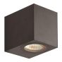 ΑΠΛΙΚΑ ΤΟΙΧΟΥ DOWN ΤΕΤΡΑΓΩΝΗ GU10 IP54 ΜΑΥΡΗ ARTE ILLUMINA Eurolamp 145-82071