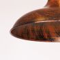 ΣΚΙΑΔΑ ΜΕΤΑΛΛΙΚΗ Φ360 ΜΠΡΟΝΖΕ "ΣΥΡΟΣ'' ARTE ILLUMINA SIROS Eurolamp 153-56203