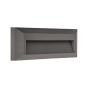 ΑΠΛΙΚΑ ΤΟΙΧΟΥ LED SLIM 2W IP65 220-240V 3CCT 230X80X27mm ΓΡΑΦΙΤΗ PRO ARTE ILLUMINA Eurolamp 145-52083