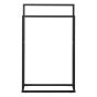 Κρεμάστρα Επιδαπέδια L480xW240xH785mm Sealskin Carre Black 396130746