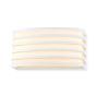 ΑΠΛΙΚΑ ΤΟΙΧΟΥ ΛΕΥΚΗ ΟΒΑΛ Ε27 MAX 20W 200X100X90mm ARTE ILLUMINA Eurolamp 145-20239