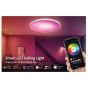 Πλαφονιέρα Οροφής LED 48W RGBW (with controller) D:37.5cm Inlight 42029