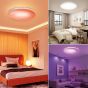 Πλαφονιέρα Οροφής LED 48W RGBW (with controller) D:37.5cm Inlight 42029