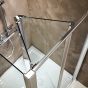 Πόρτα Ντουζιέρας Μ100xΥ185cm 2 Πτυσσόμενα Φύλλα 6mm Κρύσταλλο Clear Clean Glass Devon Primus Plus Bi Fold BI100T-100