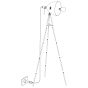 Επιδαπέδιο Φωτιστικό Τρίποδο Ø693xL600xH1495mm Χρώμα Μαύρο-Χαλκός Eglo Chester 49386