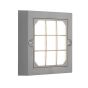 ΦΩΤΙΣΤΙΚΟ ΤΟΙΧΟΥ LED 6W 135X135X32 3CCT IP65 ΓΡΑΦΙΤΗΣ "SENARIO" ARTE ILLUMINA Eurolamp 145-52123