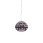 SE4344-01 NADIA PENDANT SMOKE GLASS E4 HOMELIGHTING 77-3745