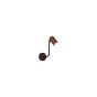 HL-3552-1S MOLLY OLD BRONZE & WHITE WALL LAMP HOMELIGHTING 77-4413