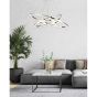 SE LED 80-60-40 OLYMPIC PENDANT CHROME HOMELIGHTING 77-8122