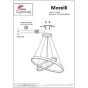 SE LED 60-40 MORELLI PENDANT WHITE MAT HOMELIGHTING 77-8134