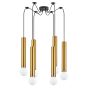 SE21-GM-5-BL6 ADEPT TUBE GOLD MATT Gold Matt Pendant+ HOMELIGHTING 77-8679