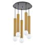 SE21-GM-5-5BL ADEPT TUBE GOLD MATT Gold Matt Pendant+ HOMELIGHTING 77-8683