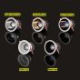 SE-SP-DL-R-BL CIELO SPOT COMPONENT RECESSED BLACK GU10 FOR HOLE 7cm. PAIRING WITH DEPO OR CANNO HOMELIGHTING 77-9239