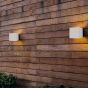 Απλίκα Επιτοίχια Up-Down 9,9x9,9cm IP44 Led 10w 3000K Antracite Inlight Emerald 80203141