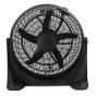 ΑΝΕΜΙΣΤΗΡΑΣ BOX FAN ΣΤΡΟΓΓΥΛΟΣ ΜΑΥΡΟΣ Φ50 100W Eurolamp 147-29052