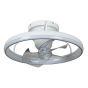 Ανεμιστήρας Οροφής Λευκός 30w DC Ø50xH20cm CFC 9501 Φωτισμός Led  2700-4000-6200K 3Colors+Control ARlight 0334001