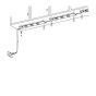 Φωτιστικό Τριπλό Νίκελ Σατινέ L600xH25cm LED 3000K 280lm Eglo Kob 93707