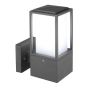 ΑΠΛΙΚΑ ΤΟΙΧΟΥ ΤΕΤΡΑΓΩΝΗ Ε27 230X100X160 IP44 ΓΚΡΙ ARTE ILLUMINA Eurolamp 145-20615