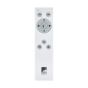 Πλαφονιέρα Οροφής Λευκή 40xH7,5cm LED 3000-4000-5000Κ 2300lm Τηλεχειριστήριο-Λειτουργία Μνήμης Eglo Lanciano  98323