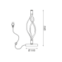 ΕΠΙΤΡΑΠΕΖΙΟ Φ/Σ  LED 30W 2400LM CCT IP20 ΜΑΥΡΟ ΑΛΟΥΜΙΝΙΟ + ΑΚΡΥΛΙΚΟ  ACA HM607LEDTBKCCT