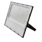 LED SMD BLACK FLOOD LUMINAIRE IP65 100W 4000K 12000Lm 100-277V AC RA80 IK08 5YRS BREATHING VALUE ACA J10040