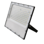 LED SMD BLACK FLOOD LUMINAIRE IP65 150W 6000K 18000Lm 100-277V AC RA80 IK08 5YRS BREATHING VALUE ACA J15040