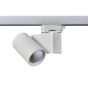 SAND WHITE LED TRACK LUMINAIRE 20W 4000K 3-PHASE 38° 2400LM 230V AC Ra80 5YRS ACA LISOR2040W4N