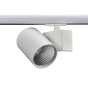 SAND WHITE LED TRACK LUMINAIRE 40W 3000K 1-PHASE 38° 4200LM 230V AC Ra80 5YRS ACA LISOR4030W2N