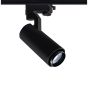 SAND BLACK LED ZOOMABLE TRACK LUMINAIRE 15W 3000K 3-PHASE 20-50° 1450LM MAX. 230V AC Ra80 5YRS ACA MEL1530B4