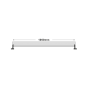 LED WALLWASHER 36W, 2880lm, 4000K,  15° x 60°, 1m, IP66, 3 years warranty with fast connectors ACA NOC3640