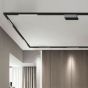 Φωτιστικό LED 30W 3CCT για μαγνητική ράγα σε μαύρη απόχρωση D:54,3X2,2X4,3cm TM0030-Black
